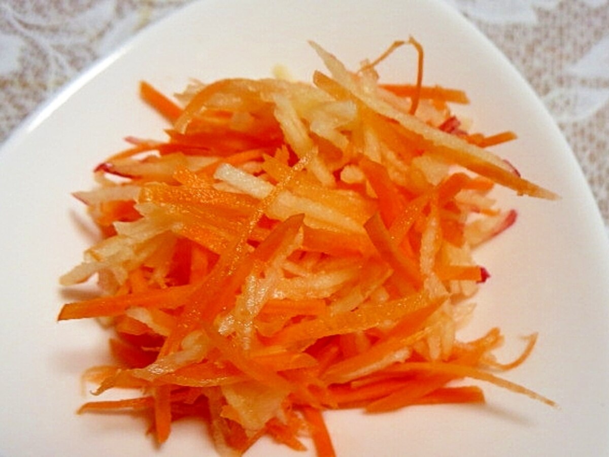 人参とりんごのサラダ レシピ 作り方 By Libre 楽天レシピ